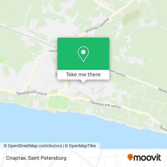 Спартак map