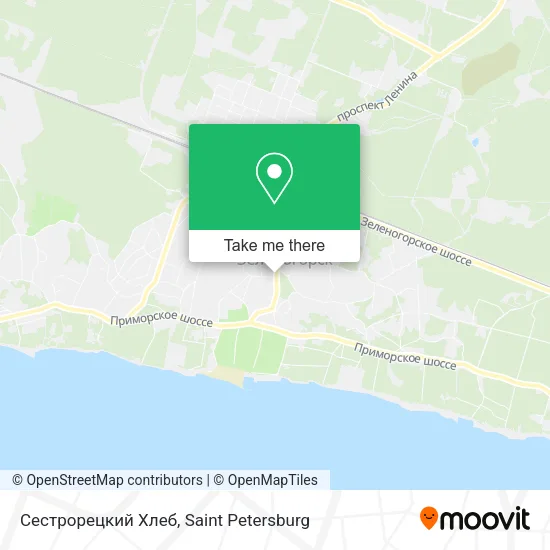 Сестрорецкий Хлеб map