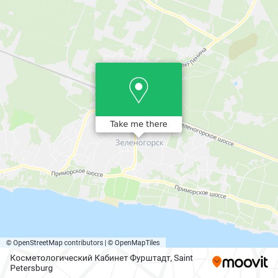 Косметологический Кабинет Фурштадт map
