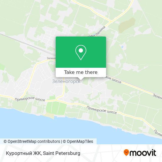 Курортный ЖК map