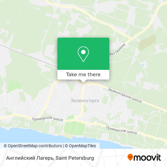 Английский Лагерь map