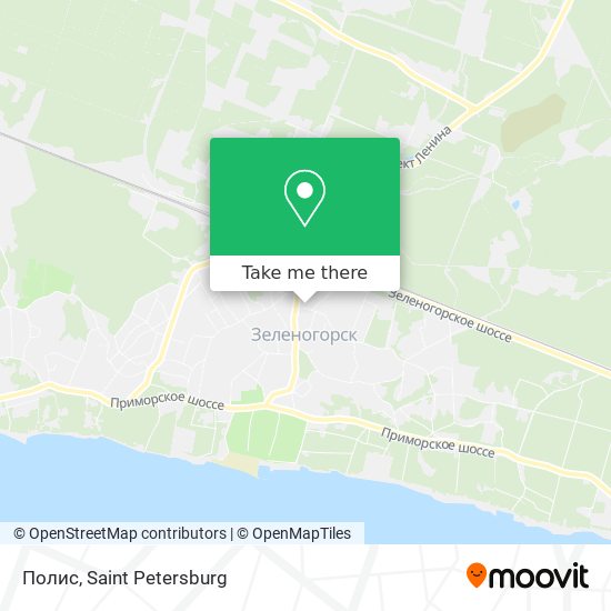 Полис map
