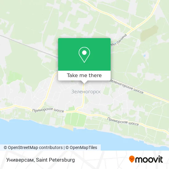 Универсам map