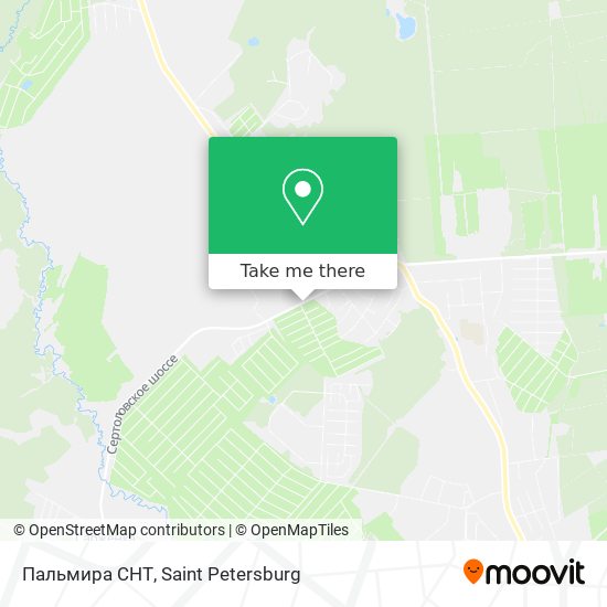 Пальмира СНТ map