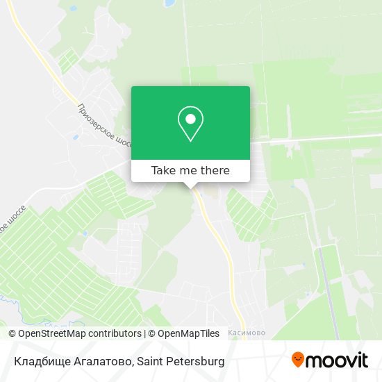 Кладбище Агалатово map