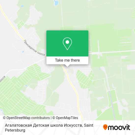Агалатовская Детская школа Искусств map