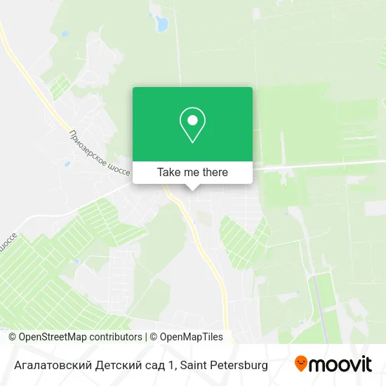 Агалатовский Детский сад 1 map