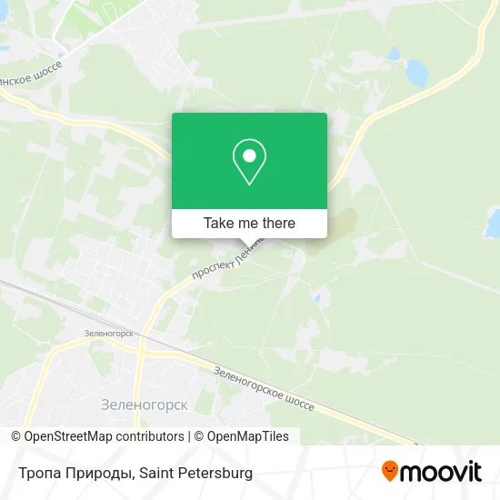 Тропа Природы map