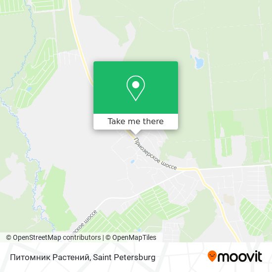 Питомник Растений map