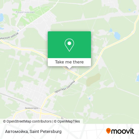 Автомойка map