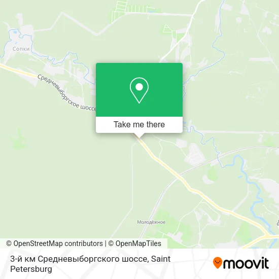 3-й км Средневыборгского шоссе map