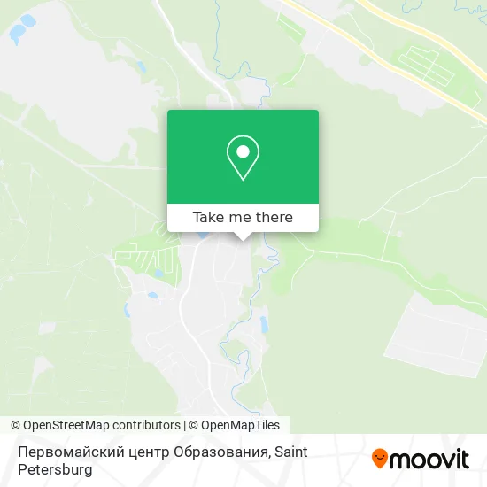 Первомайский центр Образования map