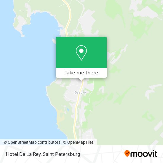 Hotel De La Rey map
