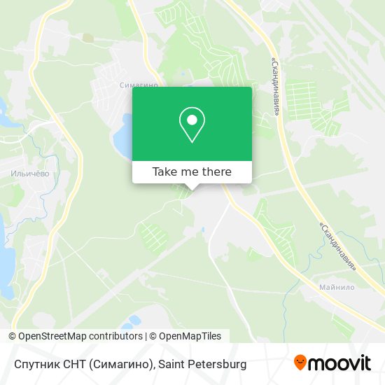 Спутник СНТ (Симагино) map