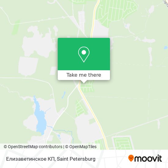 Елизаветинское КП map