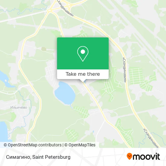 Симагино map