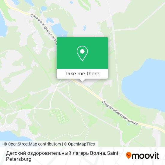 Детский оздоровительный лагерь Волна map