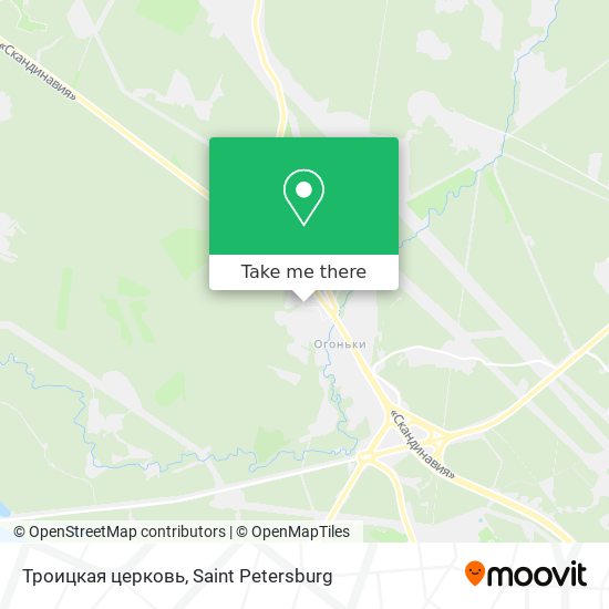 Троицкая церковь map