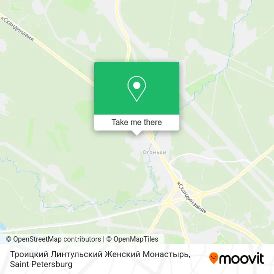 Троицкий Линтульский Женский Монастырь map