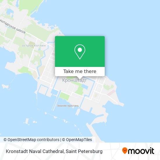 Kronstadt Naval Cathedral map