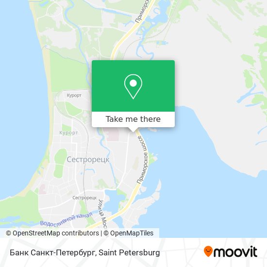 Банк Санкт-Петербург map