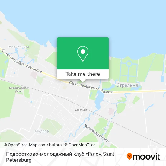 Подростково-молодежный клуб «Галс» map