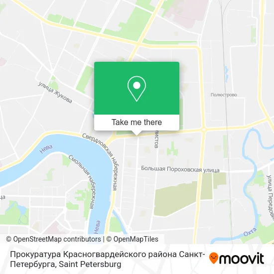 Прокуратура Красногвардейского района Санкт-Петербурга map