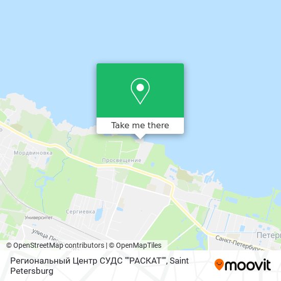 Региональный Центр СУДС ""РАСКАТ"" map