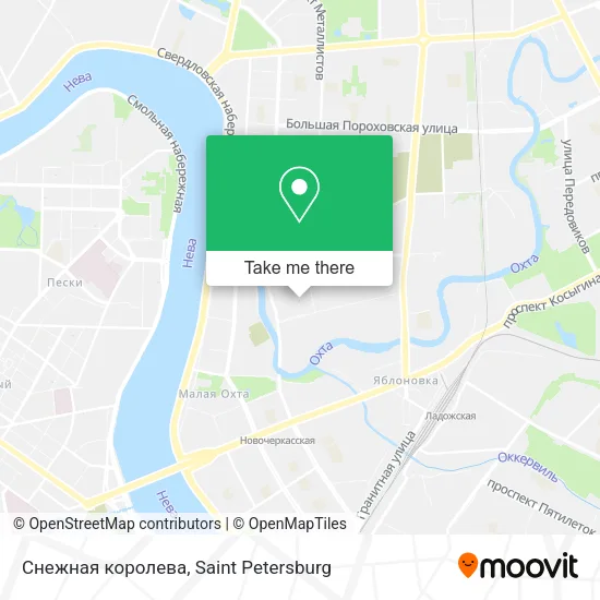 Снежная королева map