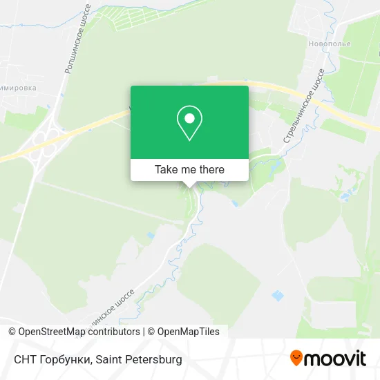 СНТ Горбунки map