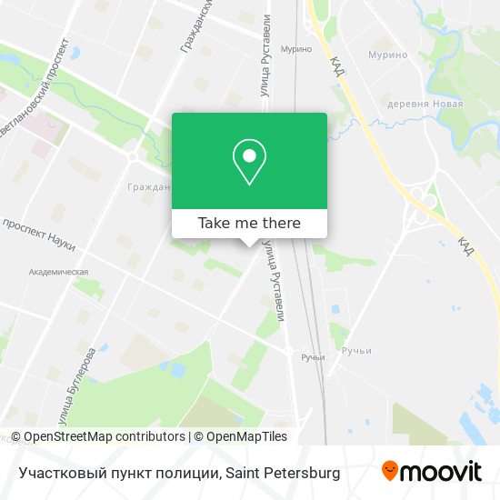 Участковый пункт полиции map