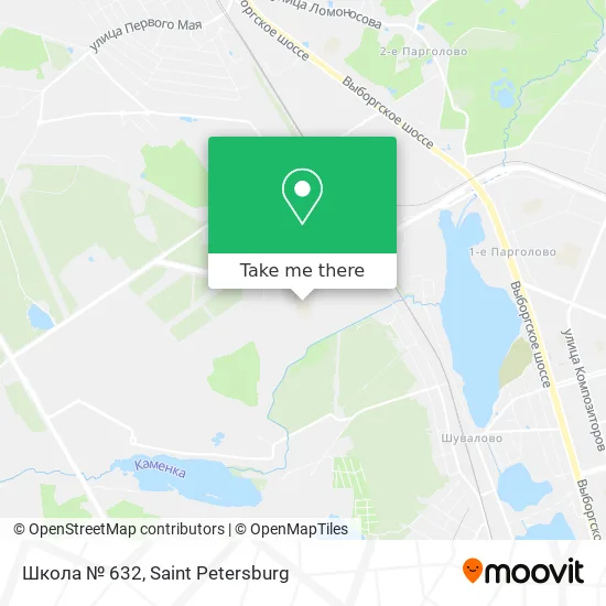 Школа № 632 map