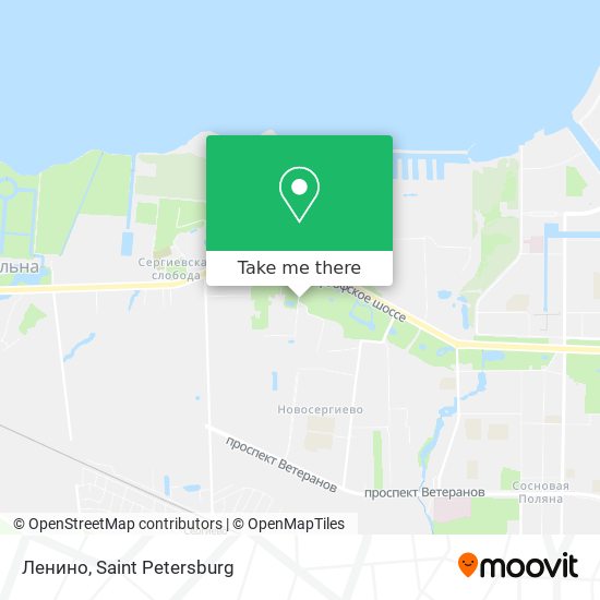 Ленино map
