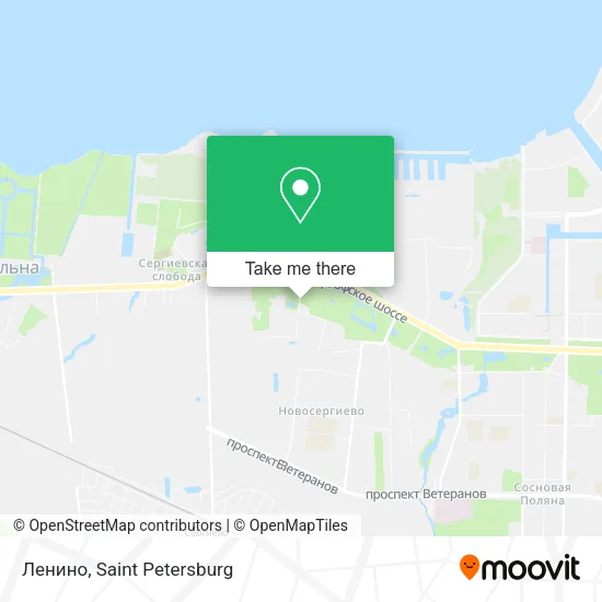 Ленино map