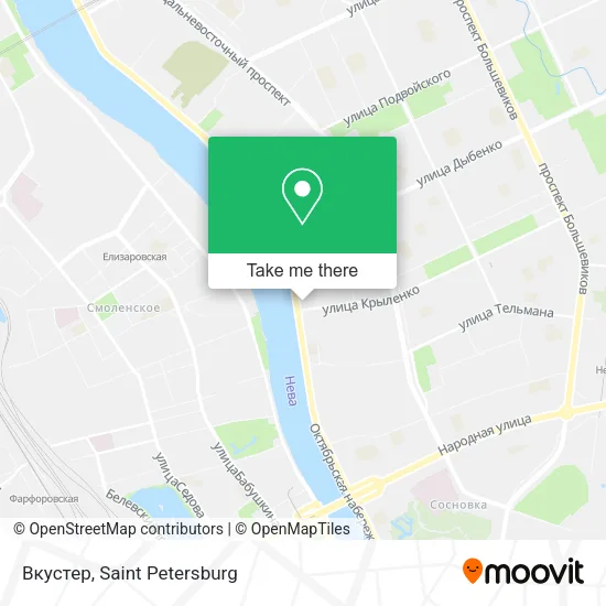Вкустер map