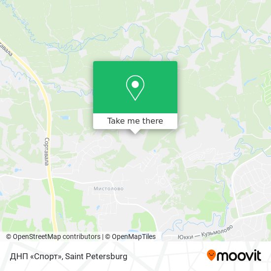 ДНП «Спорт» map