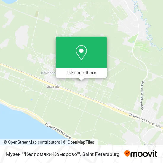 Музей ""Келломяки-Комарово"" map