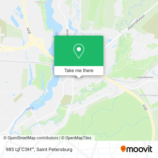 985 ЦГСЭН"" map