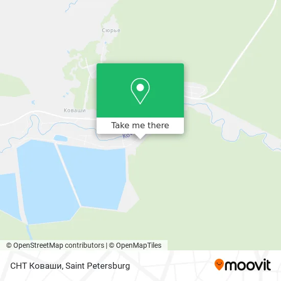 СНТ Коваши map