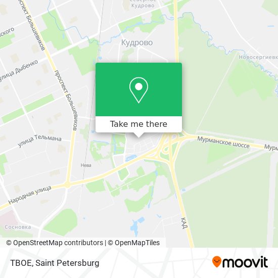 ТВОЕ map