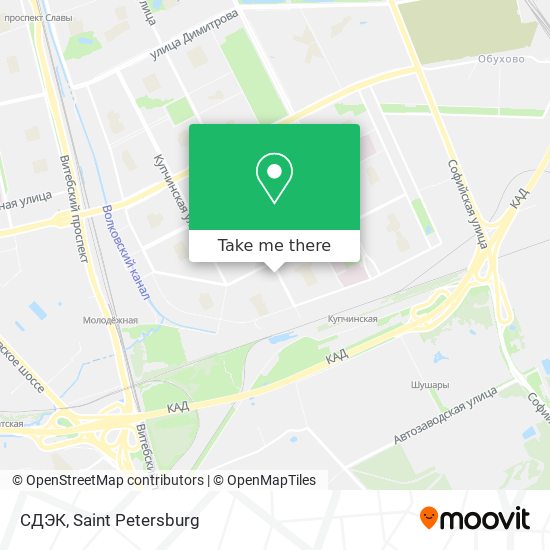 СДЭК map