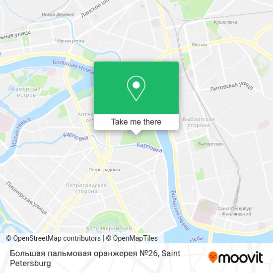 Большая пальмовая оранжерея №26 map