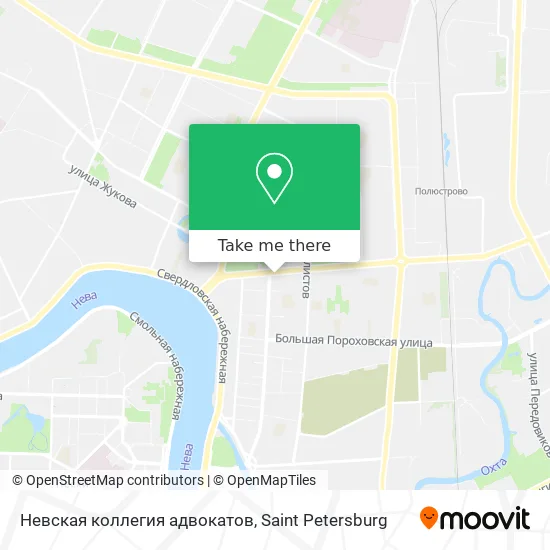 Невская коллегия адвокатов map