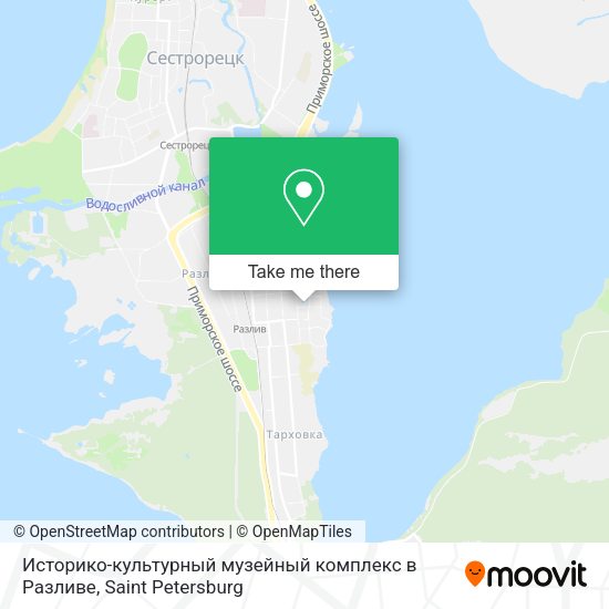 Историко-культурный музейный комплекс в Разливе map