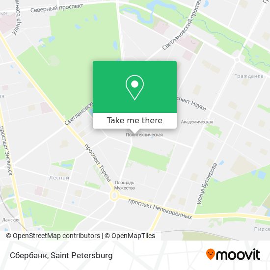 Сбербанк map