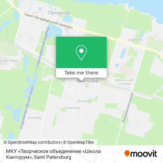 МКУ «Творческое объединение «Школа Канторум» map