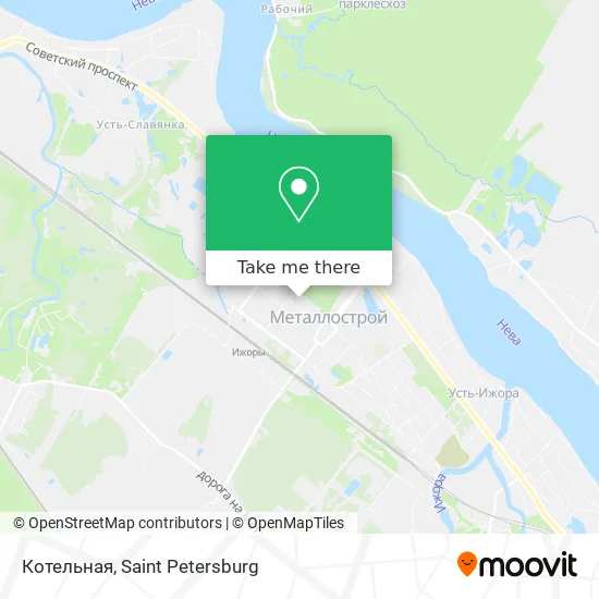 Котельная map