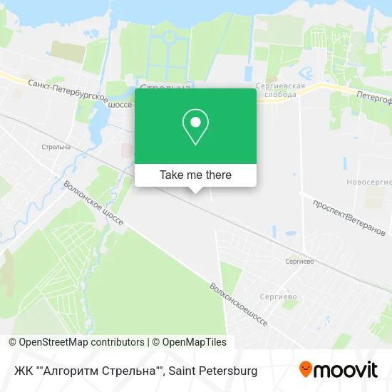 ЖК ""Алгоритм Стрельна"" map