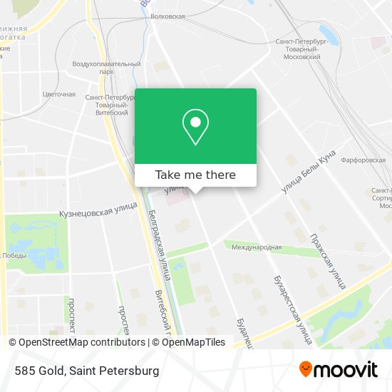 585 Gold map