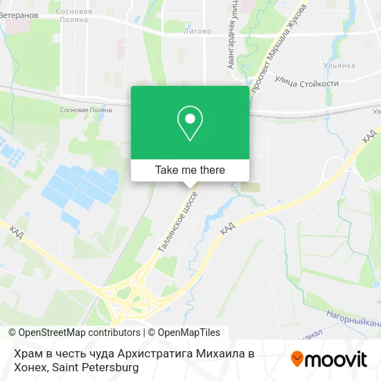 Храм в честь чуда Архистратига Михаила в Хонех map
